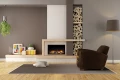 E-FX Slim Line 750S Electric Fireplace