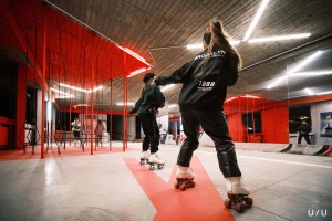 Prague’s Vltavska underground transformed into a vibrant public space for freestyle activities