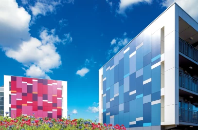 Rockpanel Colours -  colourful facade panels